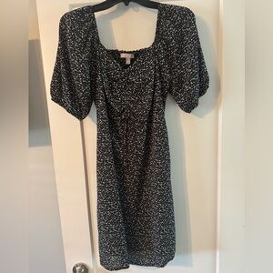 Chelsea28 Black and White Mini Dress